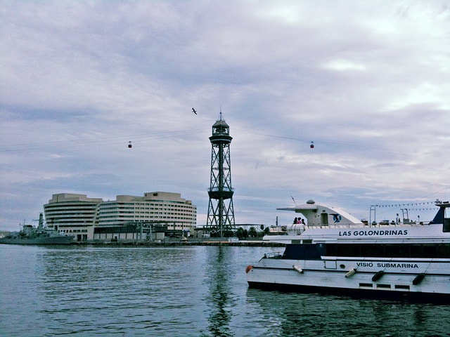 пристанище Барселона